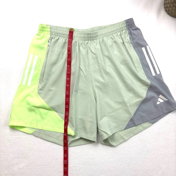 Adidas OTR Lightweight High Waisted Brief Lined Running Athletic Shorts (L5) - Picture 15 of 15